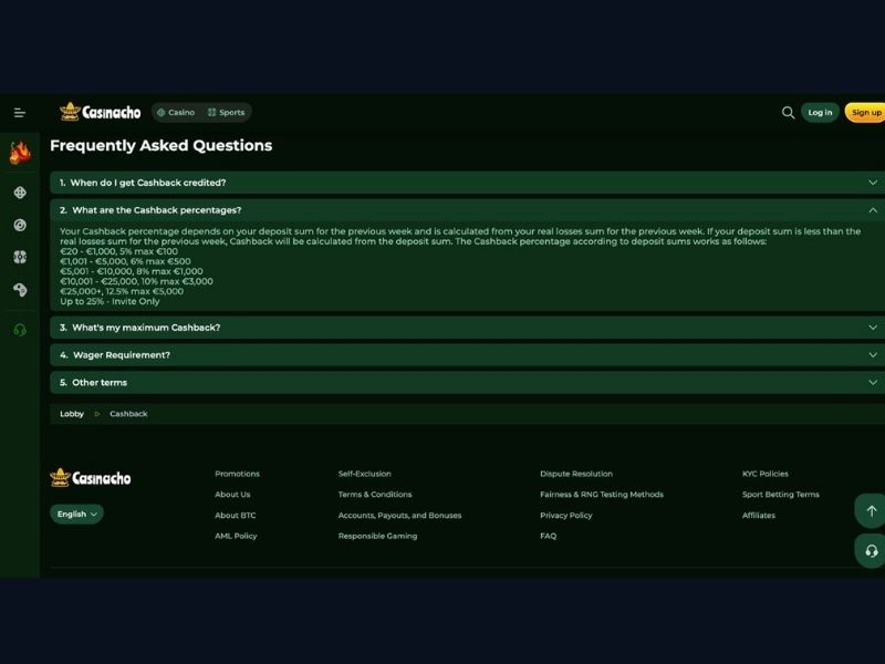 Pakiet powitalny Casinacho Nacho Casino — warunki wyjaśnione bez skomplikowanego języka